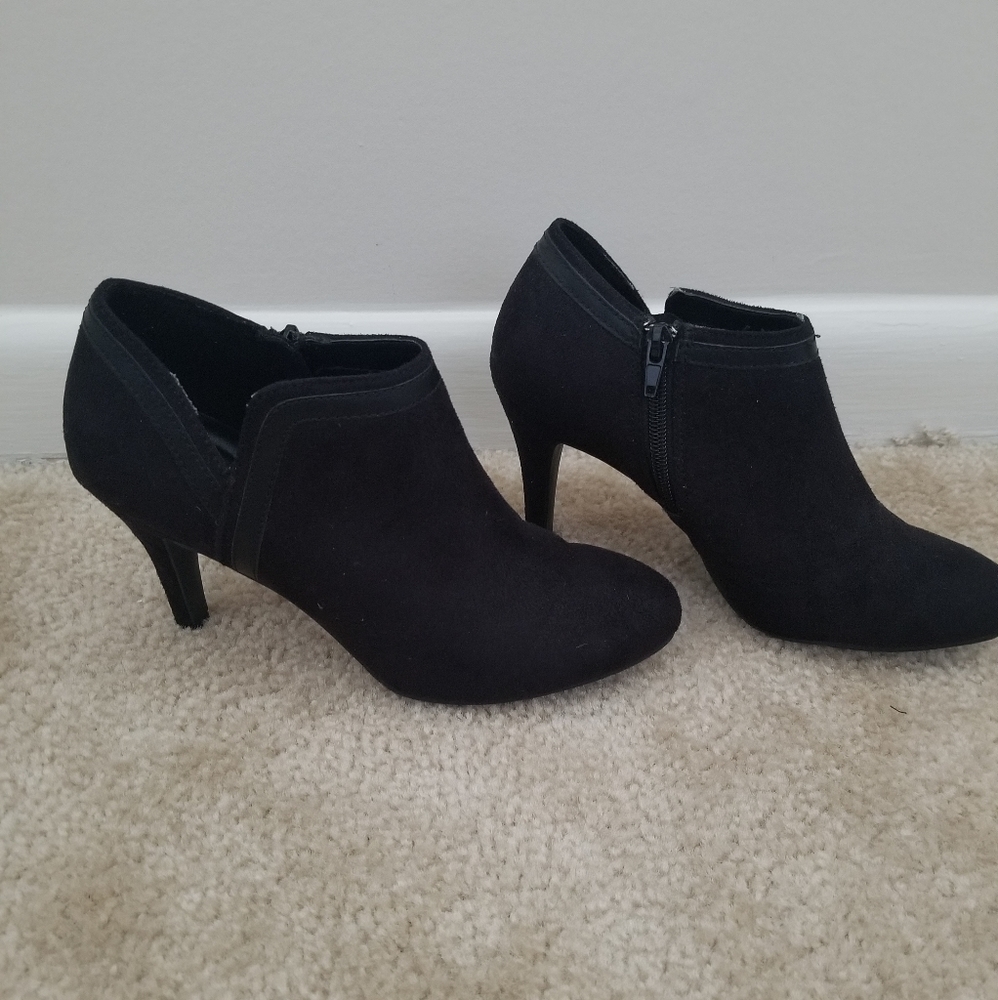 Black booties